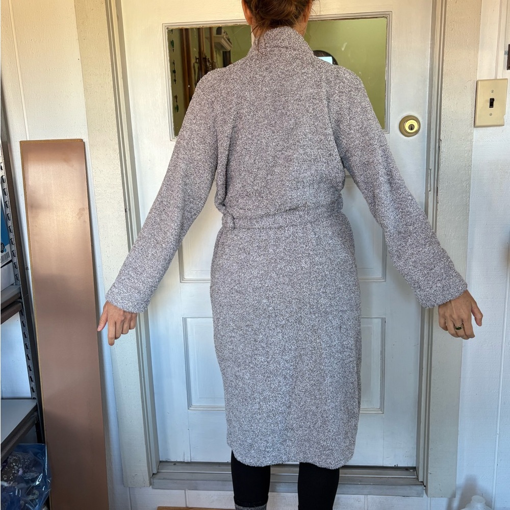 Gilligan & O'Malley Soft Gray Women's Robe - Picture 3 of 8